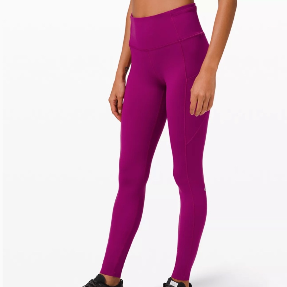 Fast and Free High-Rise Tight 28" 
Brushed Nulux
